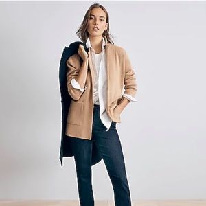J. Crew Sophie Open Front Sweater Blazer
